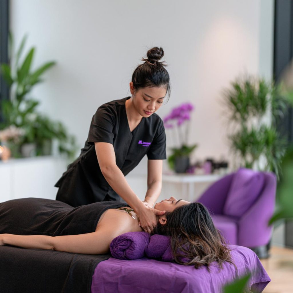 Thaise nek massage bij Thai Salon in Groningen