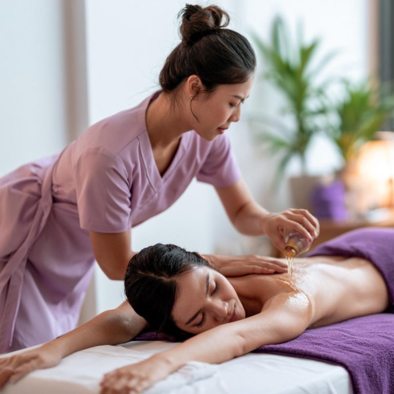 Thaise olie massage